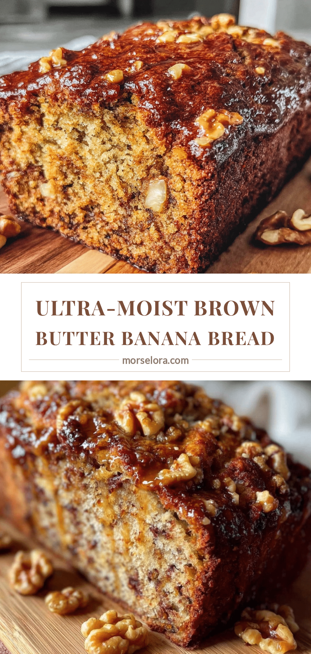brown butter banana bread recipe