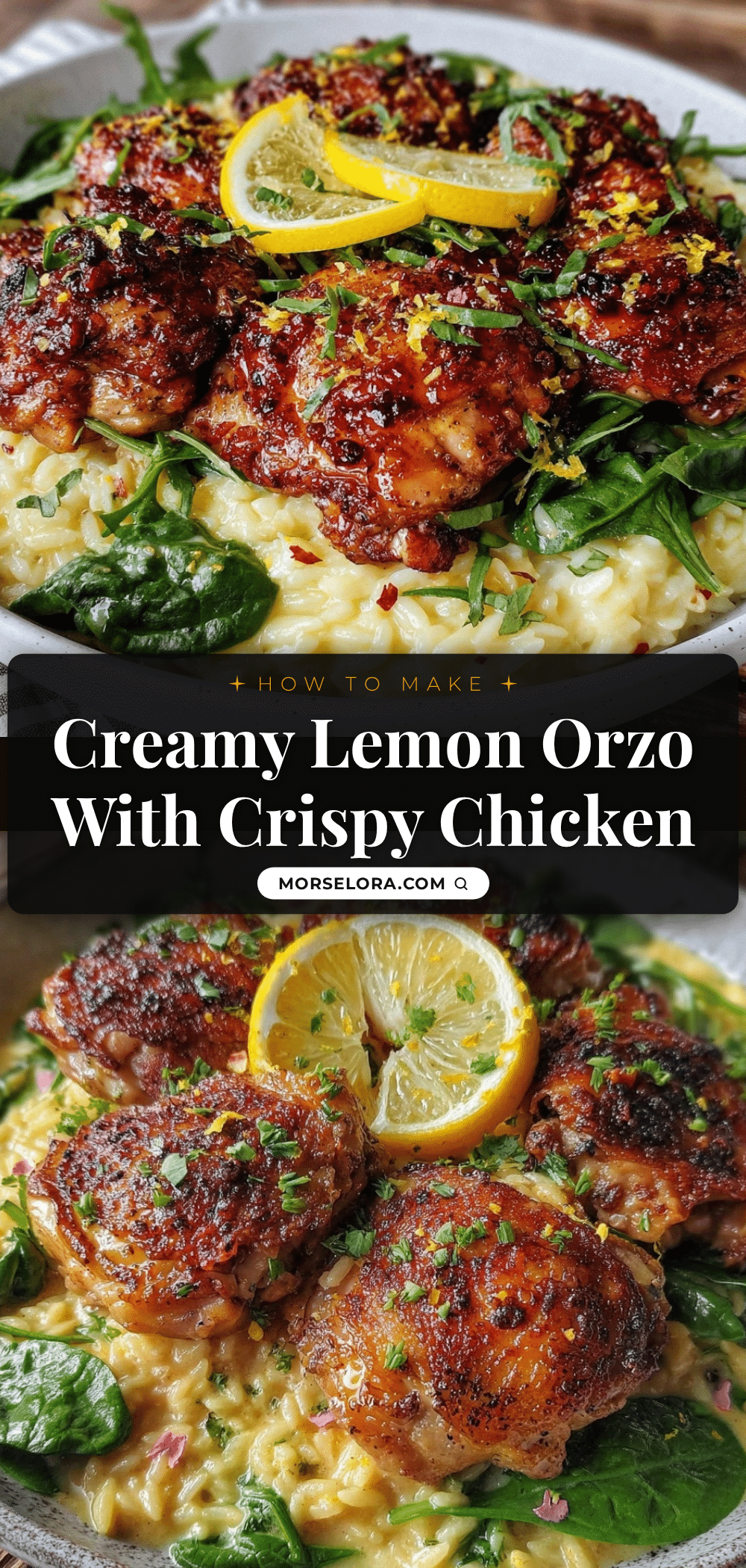 creamy one-pan lemon orzo recipe