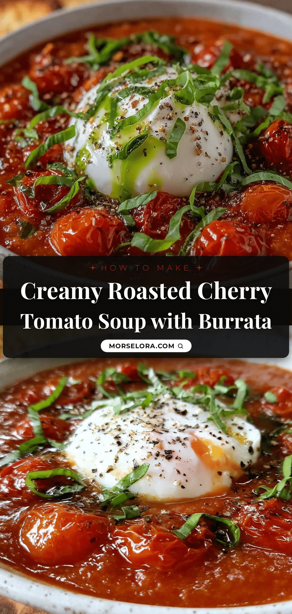 creamy roasted cherry tomato soup recipe