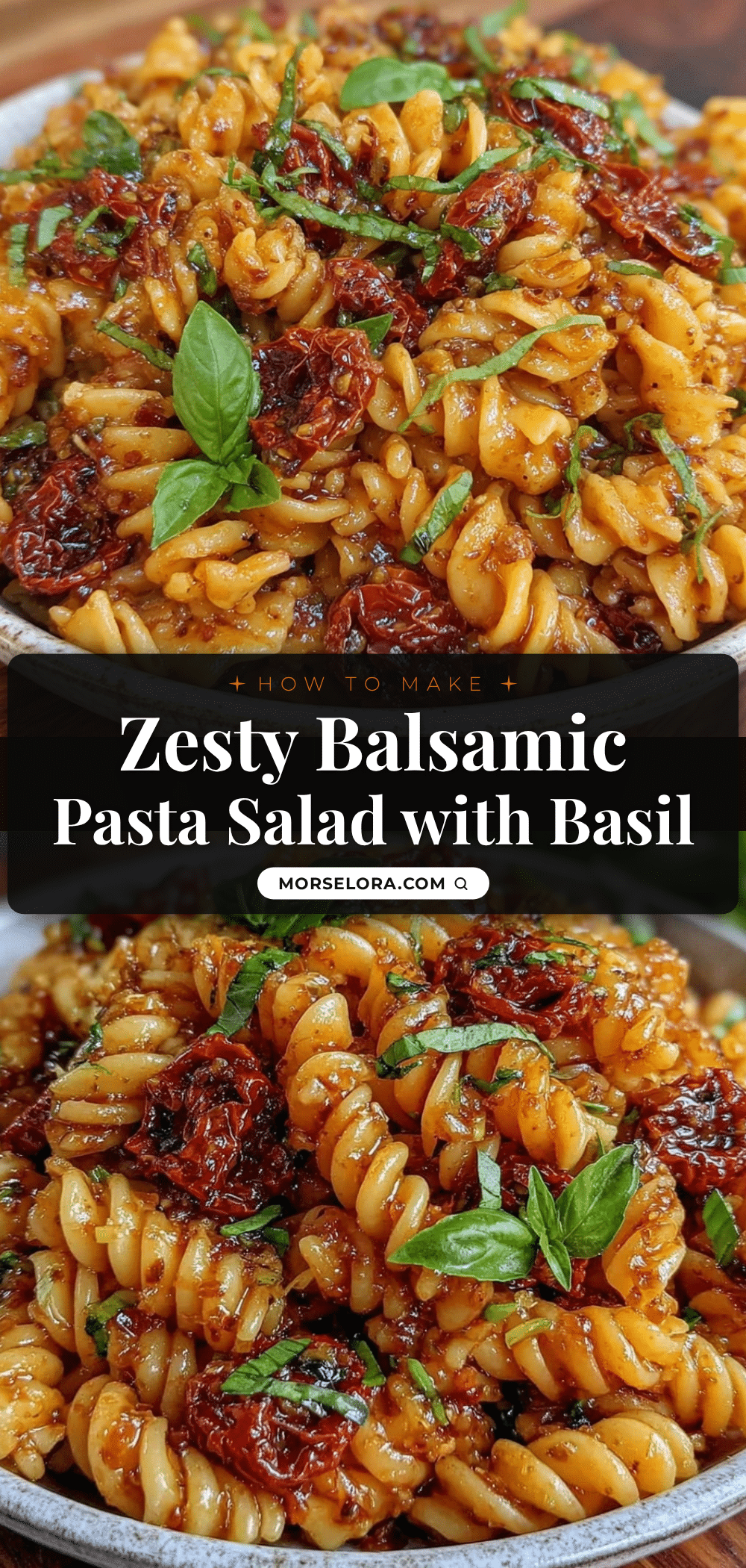 fresh balsamic vinaigrette pasta salad recipe