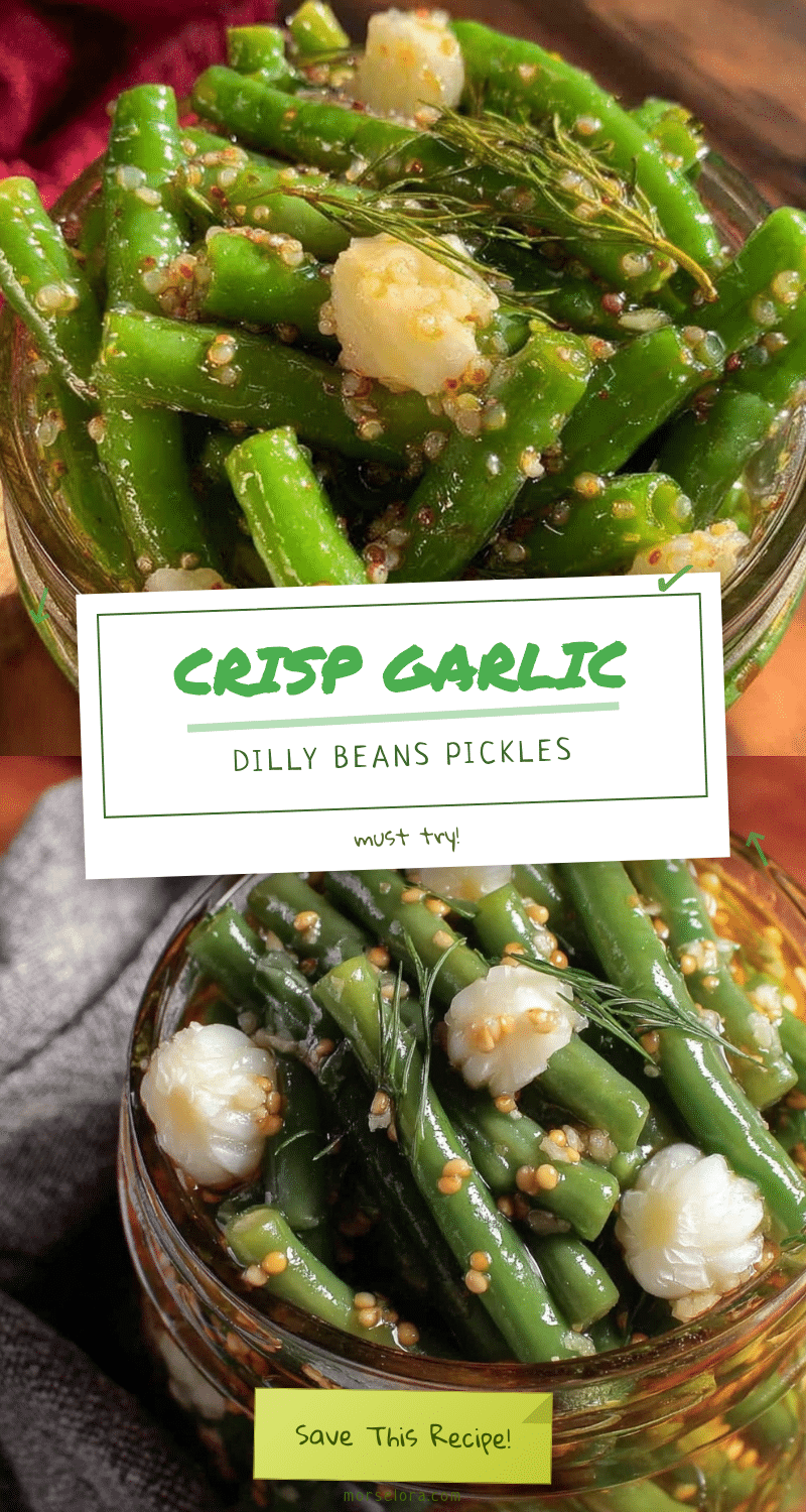 fresh garlic dilly beans recipe