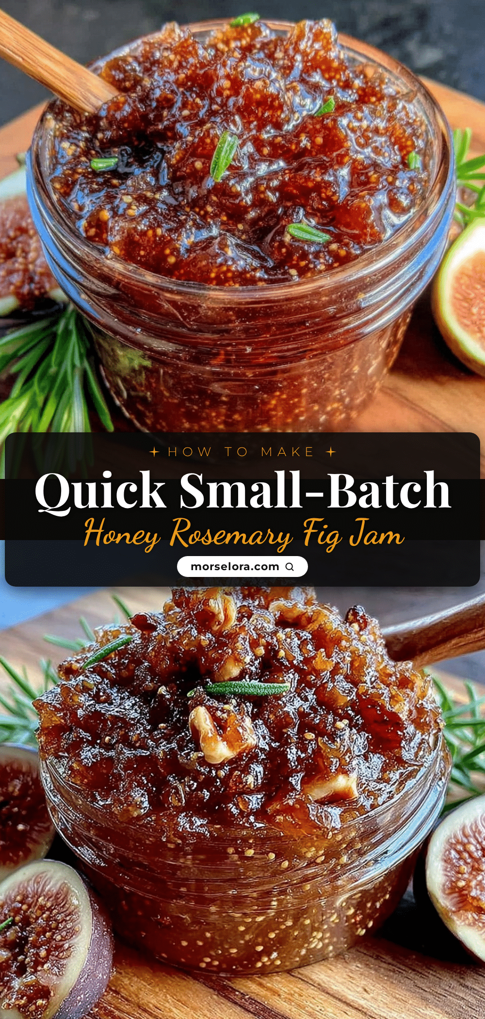 honey rosemary fig jam recipe