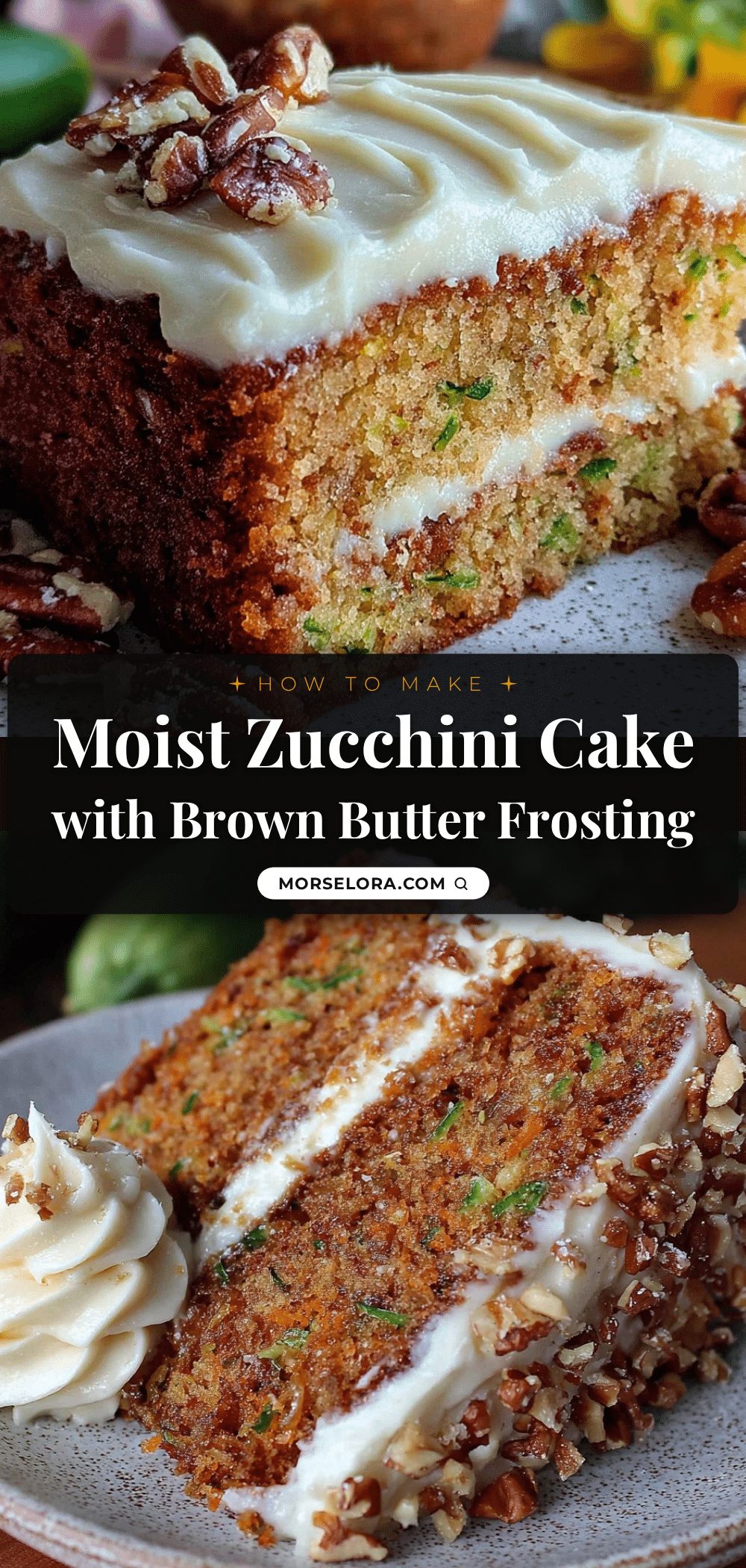 moist homemade zucchini cake recipe
