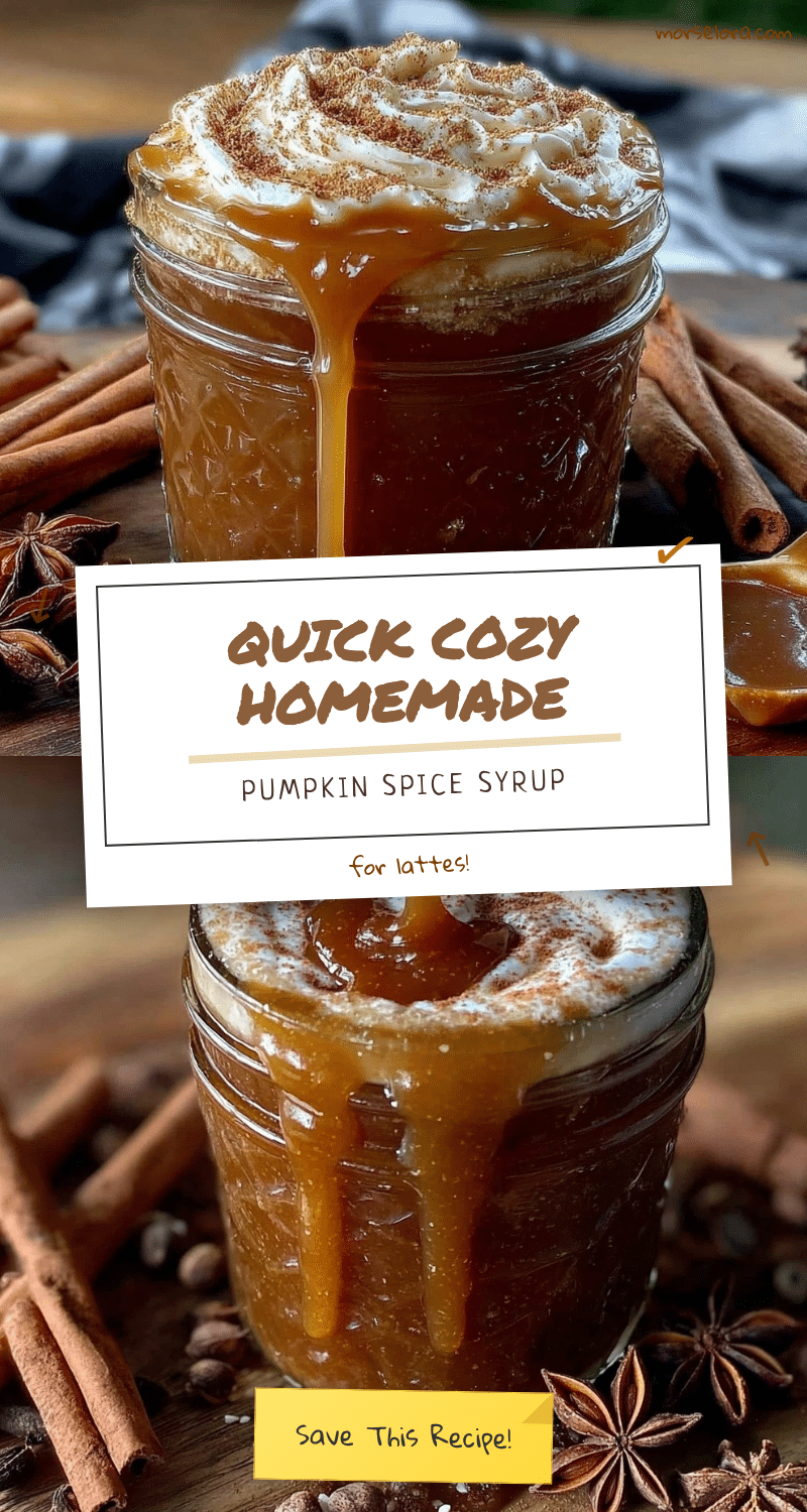 pumpkin spice syrup recipe
