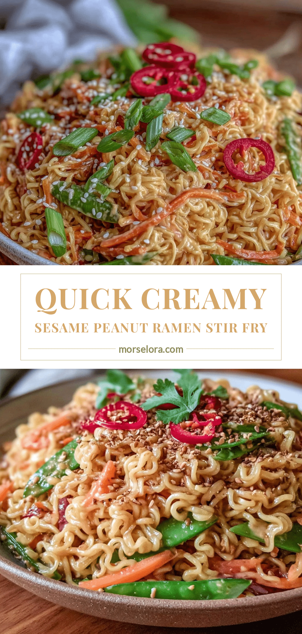 quick ramen noodle stir fry recipe