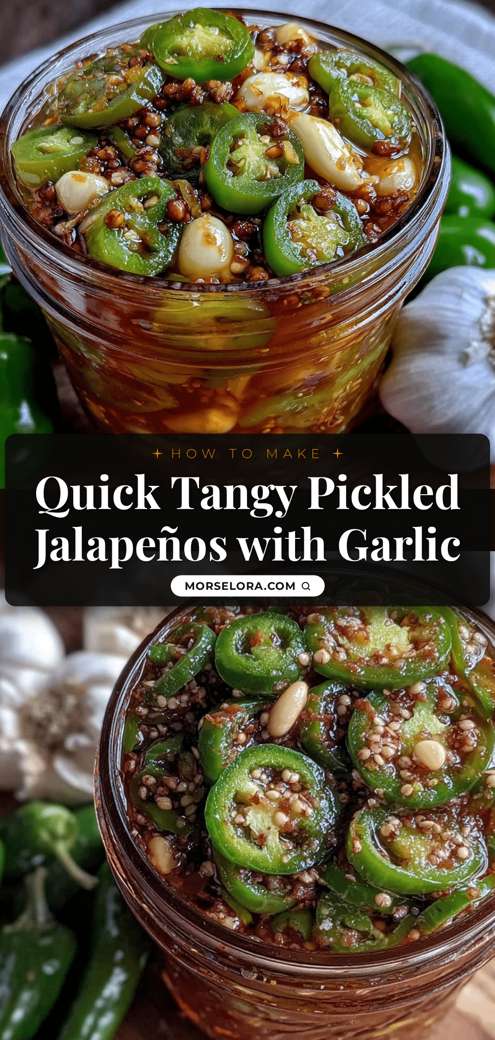 quick tangy pickled jalapeño peppers recipe