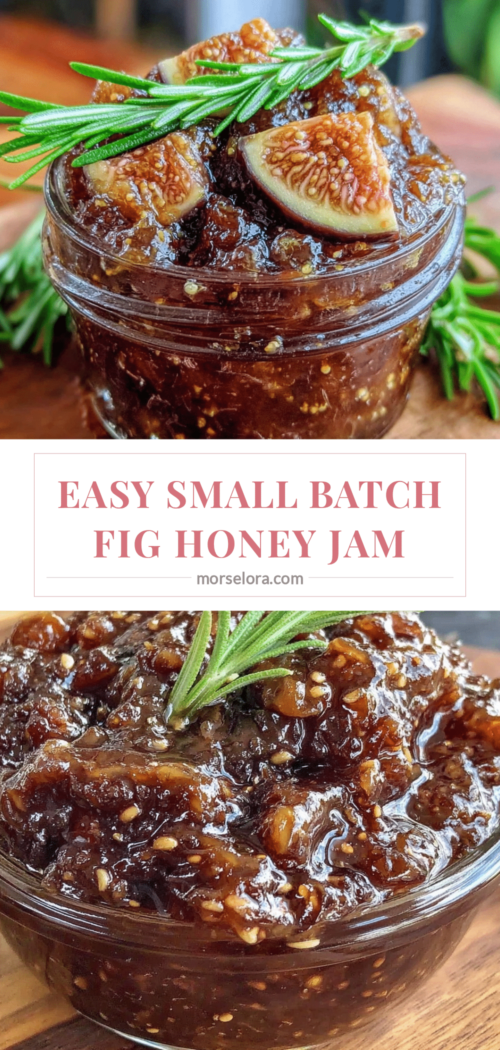 small batch fig and honey jam recipe