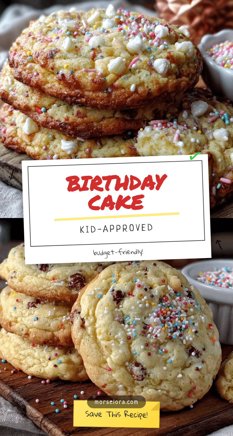 birthday cake cookies recipe