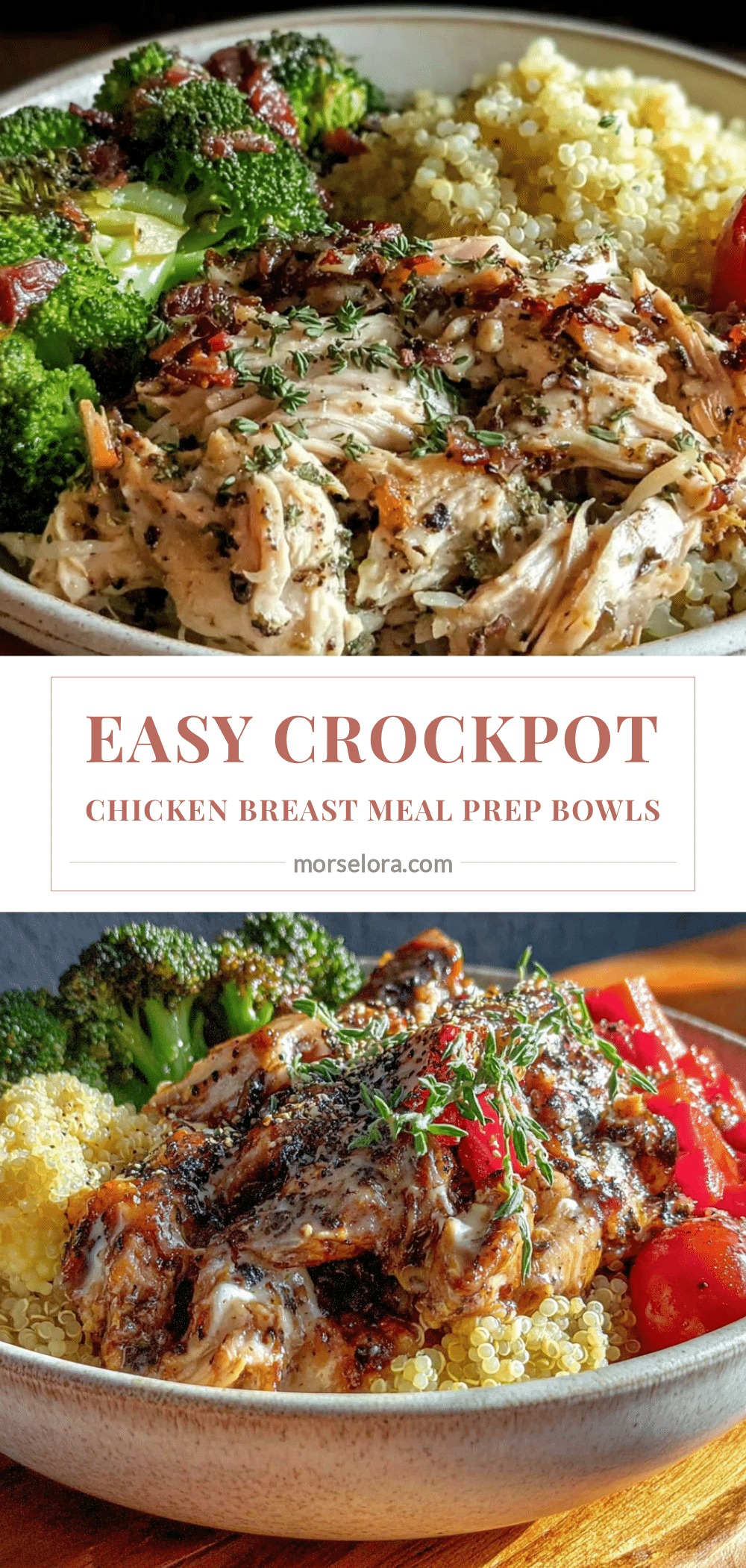 crockpot chicken breast meal prep recipe
