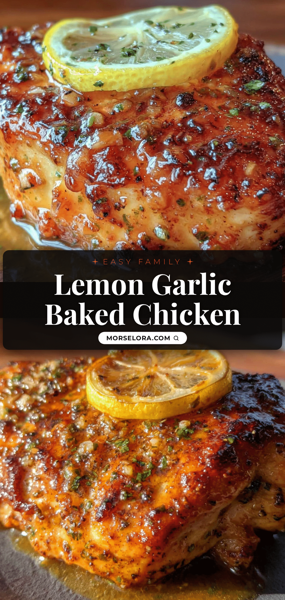 lemon garlic baked chicken breast recipe