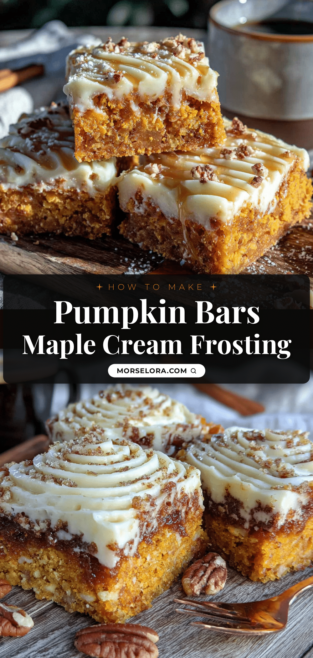 pumpkin bars with maple frosting recipe